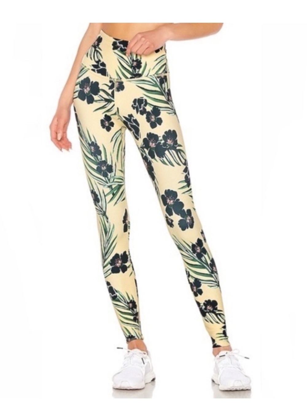 Nwt Beyond Yoga Tropical Ankle Leggings